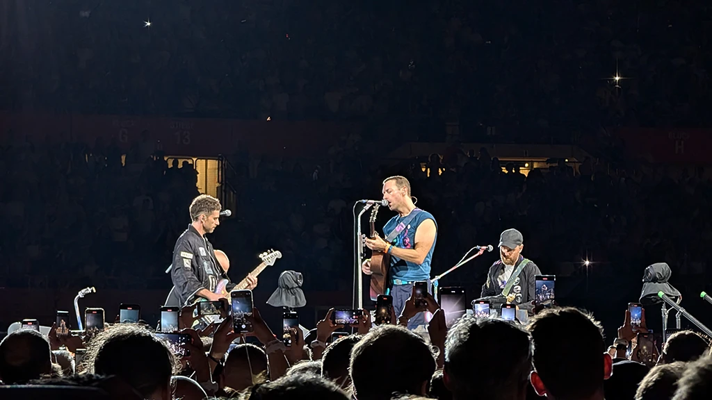Auftritt Coldplay in Wien