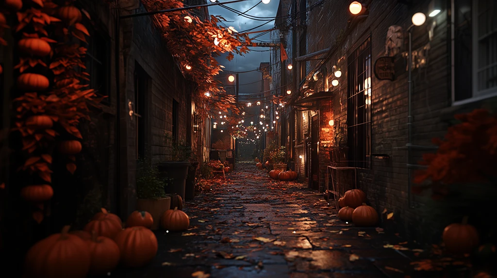 Abendliche Herbststimmung: Musik für Halloween